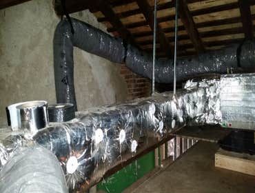 complete new ductwork,