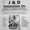 J&D Construction Co logo