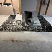 Foundation Repair Rebar reinforcement and foundation repair at Speakeasy Fitness.