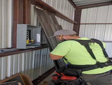 Photos by Amistad Contractors Group, LLC #1 40- Dock doors and dock levelers at new distribution facility.