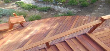 New Redwood Deck