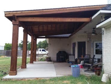 Cedar Patio Cover