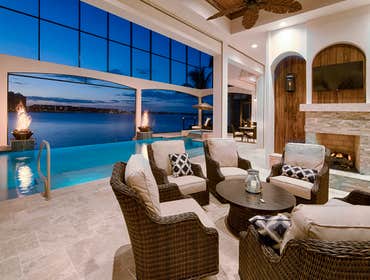 Rear Waterfront View