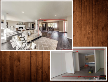Interior Remodel Collage