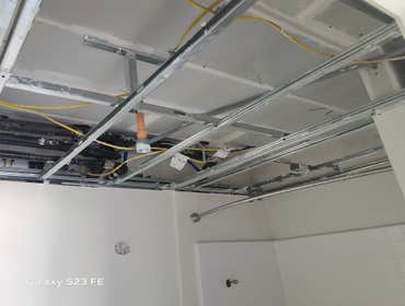 Photos by Nikel Drywall Corp #1 Remover cielos acusticos y cambiar la insolacion ,