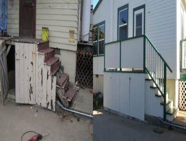 Rebuilt Stairway