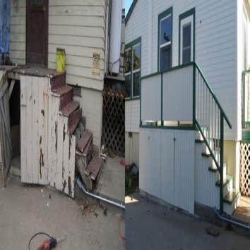 Rebuilt Stairway