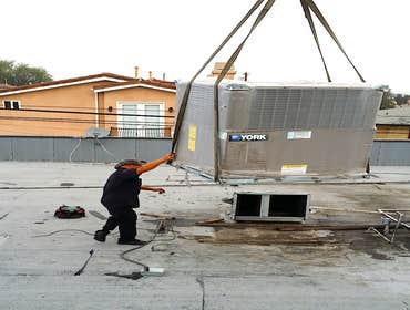 Rooftop changeout Lomita, Ca.
