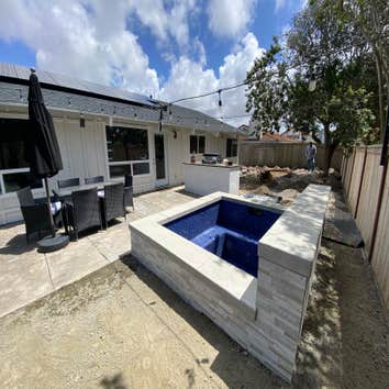 Photos by Baraca Remodeling #1 backyard remodel and new in ground spa .