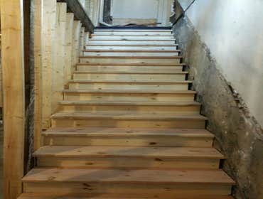 Installing new stairs