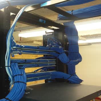 Photo(s) from Ortel Technologies, Inc Here is a local project we completed for a ortho office, Westchase, Tampa, FL as well as the data closet for the 