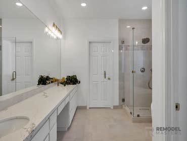 Photos by Remodel Masters #1 Guest + Master bathroom complete remodel