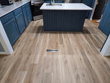 Full kitchen remodel(painted old cabinets)