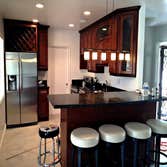 Custom Kitchen Cabinets in Marco Island FL Complete kitchen remodeling in Marco Island FL, this project was done in just 1 week with new granite counte