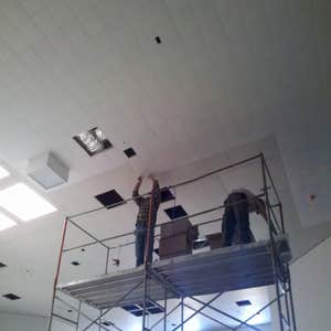 Columbia County Detention Center 10,000 SF Addition to the Columbia County Jail in Augusta, GA. Scope included: EIFS, 1'x1' Acoustical Glue up...