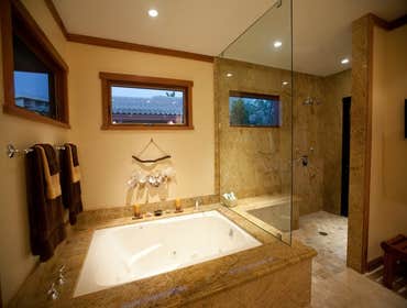 Custom master bath
