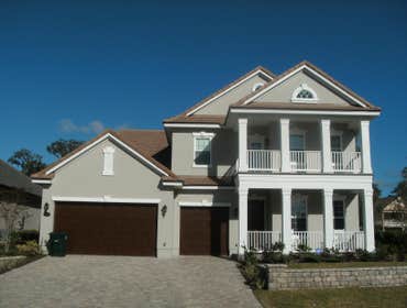 Verona Georgian This is one of our new homes in the development called Old San Jose on the River. It was built on lot 15.