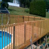 Project photos from Kauffman Property Services Above ground pool deck