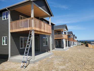 Photos by Aloha Specialty Installations LLC #1 Cedar Decks for Harbor Custom Development INC. 2018-2021. Multiple locations in the Kitsap county area