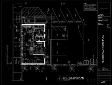 Construction Drawings Recent Project in California