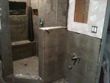 Bathroom Remodel With Floor Plan Changes Bathroom remodeling project in Los Angeles:
- New bathroom design, planning, and permitting process.
- Compl