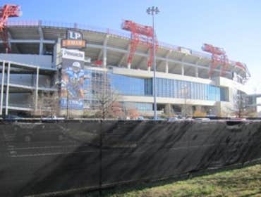 Nissan Stadium | Tennessee Titans Rio Grande Fence Co. of Nashville was chosen to supply Nissan Stadium, home of the NFL’s Tennessee Titans, with tempo