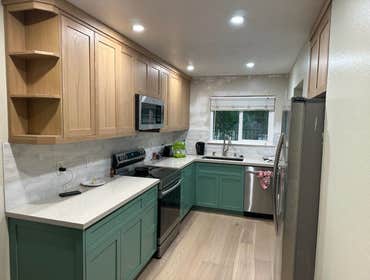 Redwood City Kitchen Remodel Full Kitchen Remodel with Custom Cabinets