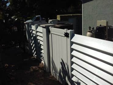Vinyl Fence