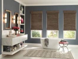 Miami shutter company Shutters, Polycore Shutters, Wood Blinds, Faux Wood Blinds, Shades, Woven Wood Shades, Drapes, Motorization, Outdoor Shutters, Co