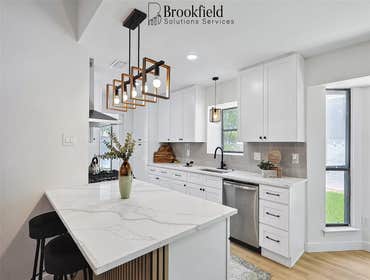 Elegant Full-Home Makeover Brookfield Solutions performed a completely rehab on this property.