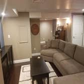 Basement This is a new basement "mancave" we painted, August 2016