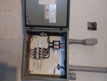 Control unit for the heaters