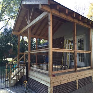 Screen porch 2017