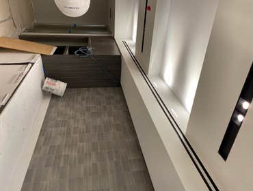 Drywall ceiling and soffit