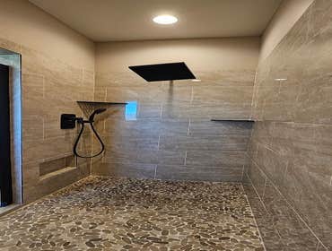Photos by Wethered Timberworks LLC Dba Wethered Construction #1 Custom Home