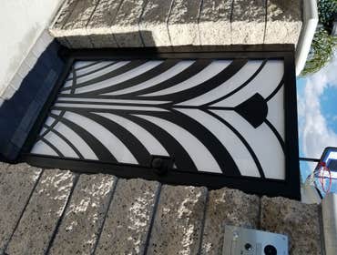 Van Nuys Glass Pedestrian Gate