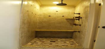 Spa for a small space A luxury feel was achieved in a smaller master bath