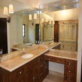 Bathroom and laundry room