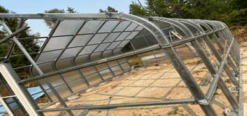 Photos by Rocky Roads Contracting LLC #1 Permanent greenhouse