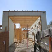 Garage entrance