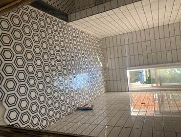 Photos by One by One Painting LLC #1 On this house we did demolition framing plumbing electrical Sheetrock painting window doors floor trim kitchen cab