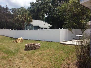 Vinyl Fence