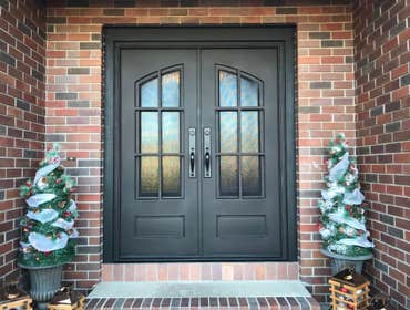 700lbs Iron Doors