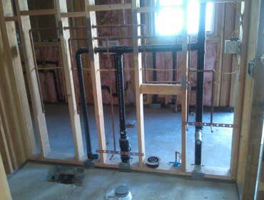 rough plumbing