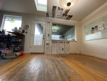 Demo of the water damaged materials