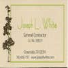 Joseph L White, General Contractor/electrical Contractor logo