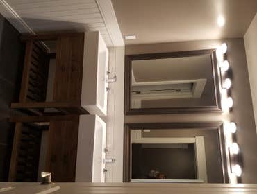 Photos by Beyond Basics Construction #1 New kitchen, 2 new bathrooms remodels, add 1 new bathroom, new HVAC, water heater, changed all lighting,doors a