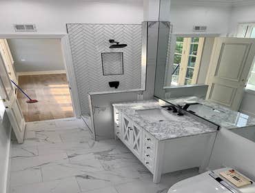 Photos by Miller and Sons Construction #1 new bathroom remodel