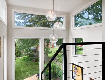 Rear Staircase Addition with Kitchen and Basement Renovation