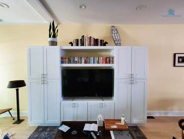Photos by J&e Modern Construction LLC #28 Custom Made Entertainment Center and Mini Bar